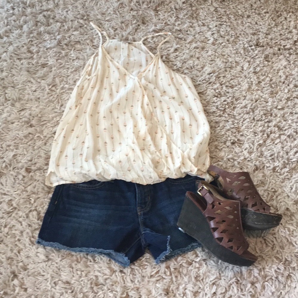 Lucky silk top